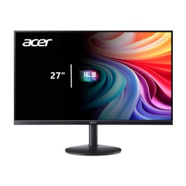 Acer SB273 G0bi 27" IPS Full HD (1920 x 1080) Ultra-Thin Zero-Frame Gaming Office Monitor | Adaptive-Sync Support (FreeSync Compatible) | Up to 120Hz Refresh | 1ms (VRB) | Tilt | HDMI & VGA Ports