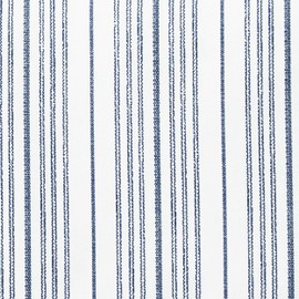 Nautica | Percale Collection Sheet Set-100% Cotton, Crisp & Cool, Lightweight & Moisture-Wicking Bedding, Full, Beaux Stripe