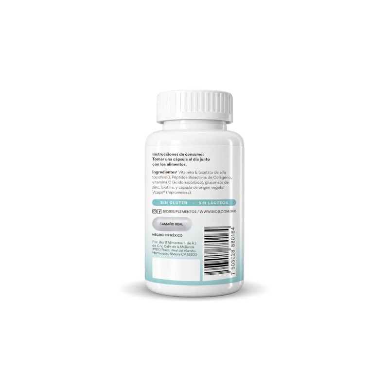 BIO B | Biotina Plus | 60 cápsulas veganas
