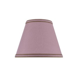 Aspen Creative 32041A Transitional Hardback Empire Shape Spider Construction Lamp Shade in Reddish Purple, 9" wide (5" x 9" x 7")