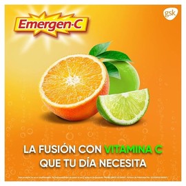 Emergen C sabor naranja 10 sobres