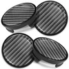 Biomar Labs 4 x Center Hubcaps, Compatible with Ford Centre