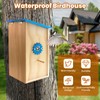 Smart Solar Birdhouse with Camera, 1080P HD Wireless Bird House