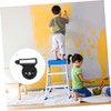 BESPORTBLE 2pcs Aluminum Alloy Ladder Wheels Telescoping Ladder Caster Extension