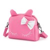 Queen-b Pochette Cat Cute 2-Way Shoulder Bag, Backpack, For Children,