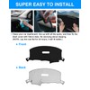 Autorder Dashboard Cover Mat for 2001-2007 Dodge Caravan/Grand Caravan/Chrysler Town