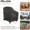 ANartcle Patio Chair Covers,600D Waterproof Heavy Duty Outdoor Lawn Patio