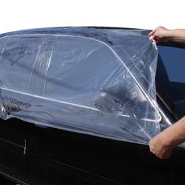 ArmorDillo High Tack Collision Wrap -Free Utility Knife. Full 3 Mil 3-Ply Self Adhesive Crash Wrap for Cars, Collision, Towing, Salvage & Auto Repair, 60 Day UVI Protection - 36" x100ft