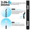 Geeneiya Lash Extension Kit Thick Cluster Lashes DIY Eyelash Extension