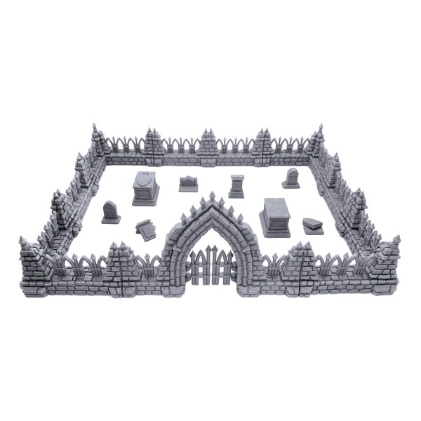 Cemetery Bundle by Terrain4Print, 3D Printed Tabletop RPG Scenery and