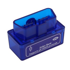 Mini OBD2 Bluetooth Scanner, Car Diagnostic Tool for iOS, Android and Windows, Compatible with OBD-II Vehicles, OBD2 Bluetooth Adapter, Vehicle Diagnostic Tool for Petrol and Diesel from 2003