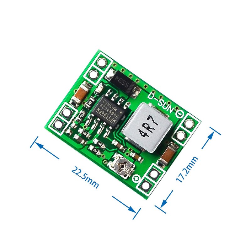 1 Pack Mini MP1584EN DC-DC Buck Converter Adjustable Power Supply