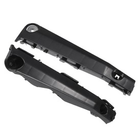 Partuto Bumper Support Bracket No.5253606120/5253506130 - Left Right Side Bumper Bracket for Toyota Camry & Hybrid 2012-2014 - ABS Plastic Black - 1 Pair