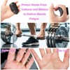 Anti-Slip Workout Grips for Men & Women - Rubber Gym