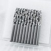 KLOT Industrial Grade 10pcs Solid Carbide Drill Bit 3.3mm 0.1299"