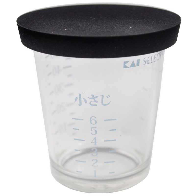 貝印 KAI 計量カップ SELECT100GL フタ 付 50ml DH3128
