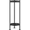 Lilybud--lily Plant Stand Indoor Outdoor, 2 Tier Iron Plant Stand, 30'' Tall Pedestal Stand...