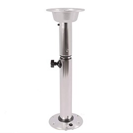 Table Pedestal Stand, Adjustable Table Pedestal Stand Leg and Base, Leg Base Mount Frame for Marine Boat Yacht Caravan Motorhome Workroom (Style 3)