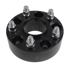 (4) Black Hubcentric 5x5 Wheel Spacers 38mm 1.5" Fits Jeep Grand Cherokee SRT8 Dodge Durango Wrangler JL JLU