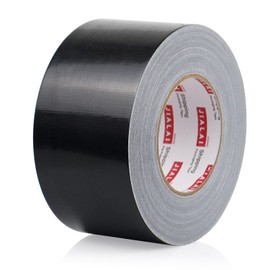 JIALAI HOME Black Duct Tape 3 Inch Wide, Industrial Grade 3 inches x 55 Yards (164 ft), 9 Mil Heavy-Duty, Waterproof, Strong, Flexible, No Residue, for Crafts & Home Improvement