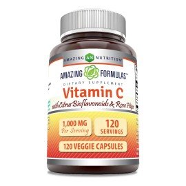 Amazing Formulas Vitamina C 1000mg Cpsulas Vegetales                                                                                                  