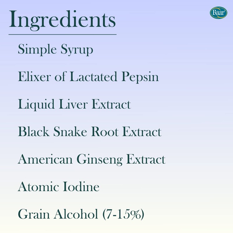 Herbal Tonic 636, 8 oz.