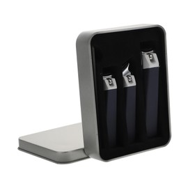 BIUDECO 1Set Practical Carbon Steel Nail Clippers Thin Nail Clippers Scissors for Fingernail Trimming Durable Manicure Tool for Home Travel