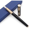 JINHAO 95 Series - Pluma estilográfica de metal (negro con