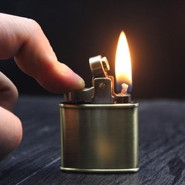 Kerosene Lighters, Vintage Lighter,Old Style (Bronze)