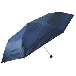 折りたたみ傘 日傘 晴雨兼用 メンズ 軽量 大きい 親骨 60cm 内側コーティング UV99.9％カット 一級遮光 UPF50＋ 遮熱 軽量 グラスファイバー 手開き ビックサイズ 紺
