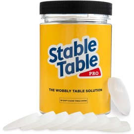 Mesa Estable – Cuñas Transparentes Para Patas De Mesa De Restaurante, Niveladores De Muebles De Alta Calidad, Mejoras Para El Hogar, Niveladores De Br