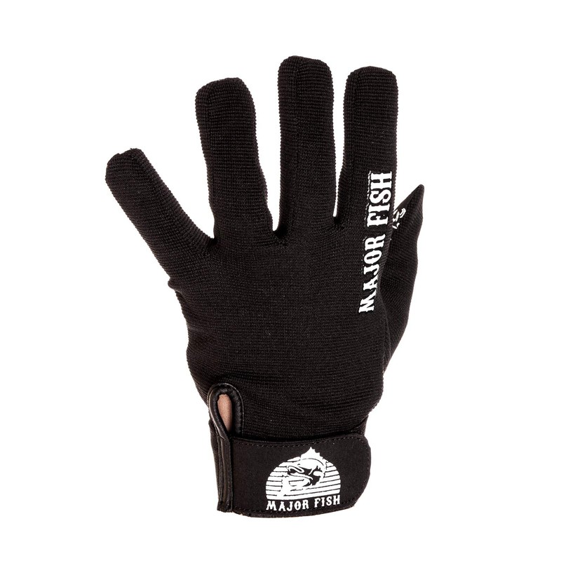 Major Fish Fishing Gloves Landing Gloves Black M