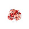 COCOLUCK Japanese Pattern Crepe Scrunchie Hair Rubber Volume Hair Rubber