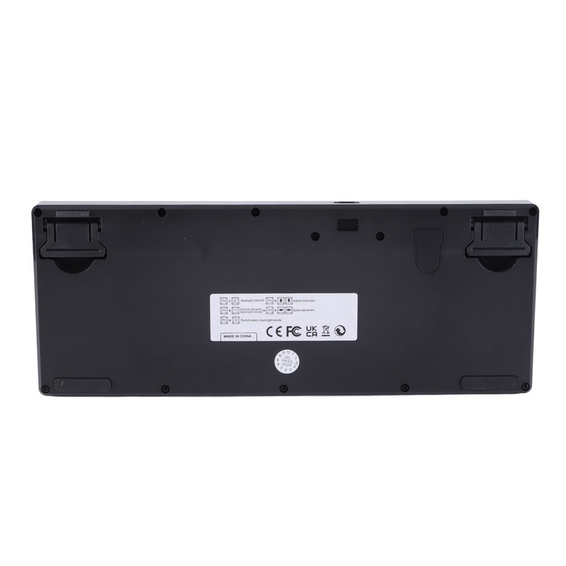 Gaming Keyboard Type C 84 Keys RGB Backlit Ergonomically Curved