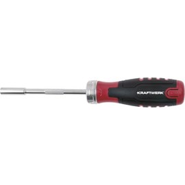 KRAFTWERK Bit Screwdriver 13 Pieces | Ratchet Screwdriver 12 in 1 Function | Screwdriver with Bits in Magnetic Handle | Bit Holder Screwdriver KRAFTWERK Item No. 306.378.001