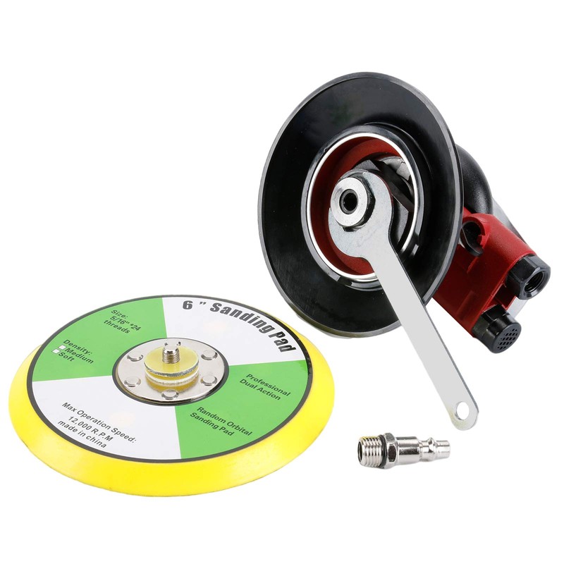 Professional Air Random Orbital Palm Sander, Heavy Duty Dual Action