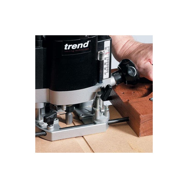 Trend Professional Straight Two Flute Router Cutter, 1/2 Inch Shank,