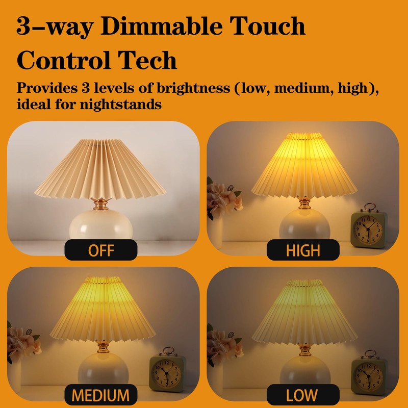 LifCratms 1 Pack Touch Dimmer Switch, 3 Way Touch Lamp