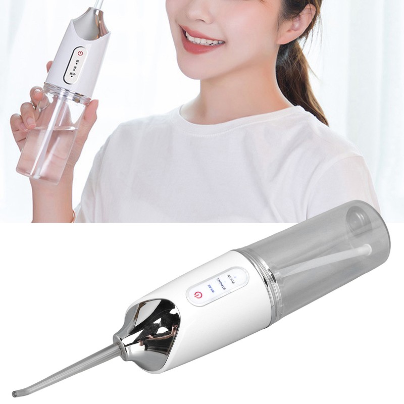 Electric Teeth Irrigator 360° Rotating Nozzle 3 Modes Plaque Remover