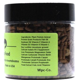 Wpc-Co. Freshwater Shrimp Food | Cherry Shrimp Food | Ghost Shrimp Food | Aquarium Shrimp Food | Shrimp Food Aquarium Freshwater Neocaridina Shrimp Food Pellets | 1.5oz