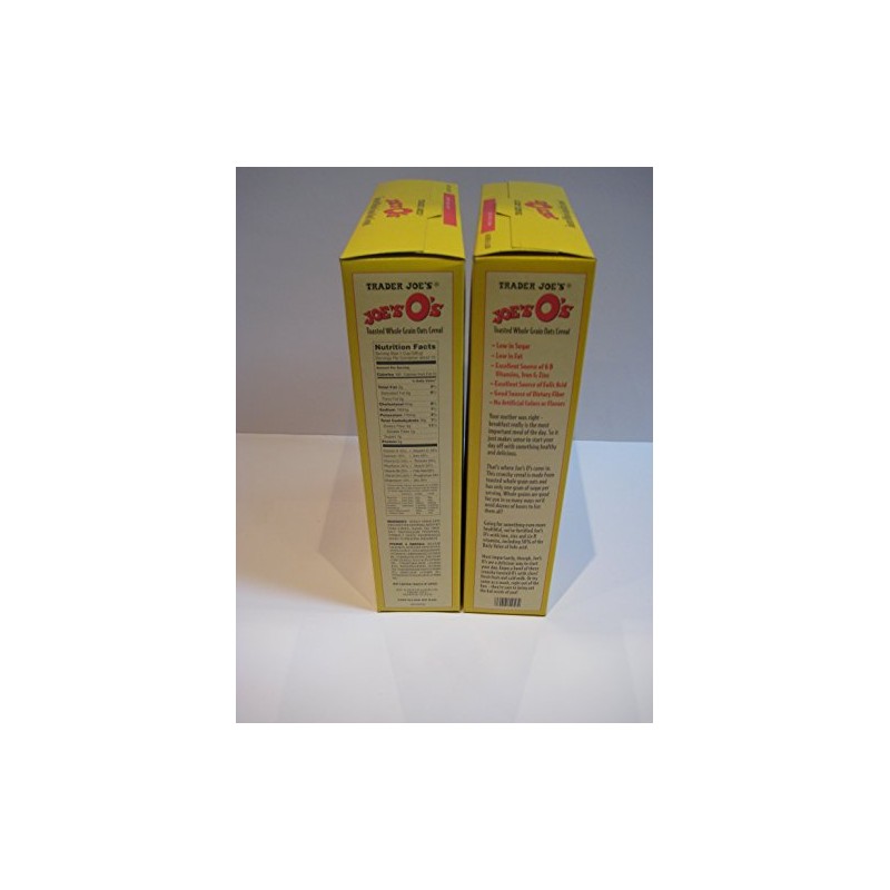Trader Joe's Cereal, "Joe's O's" Toasted Whole Grain Oats Cereal,