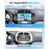 4G+64G Car Radio Stereo for Toyota RAV4 2001-2006, 9inch IPS