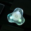 Fingertip Gyroscope Glow in The Dark 3 Leaves Reduce Anxiety