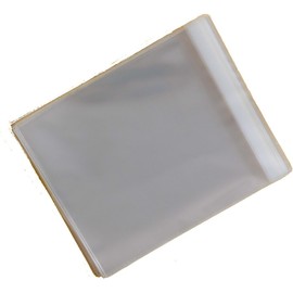 celloexpress Pack of 100-168mm x 163mm + 30mm Flap - Cellophane Greeting Card Display Bags 30 Micron Self Seal - Large Square #1