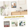 Ipetboom Aluminum Certificate Document Frame Graduation Frame for Wall Desktop