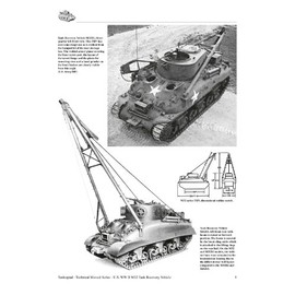 Tankograd Technical Manual Series 6026 U.S. WW II M32, M31B1, M32B2, M32B3 Tank Recovery Vehicles