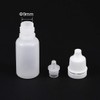 sourcing map Plastic Dropper Bottles, 10ml/0.34 oz Empty Squeezable Dropper