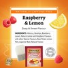 Twinings Raspberry & Lemon Herbal Tea Individually Wrapped Bags, 20