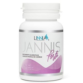 Linnia Suplemento Alimenticio Jannis Forte en Cpsulas  Con Linaza, Jengibre, Papaya y Pia  Con Vitamina B12, Calcio y Magnesio  Complemento para la...