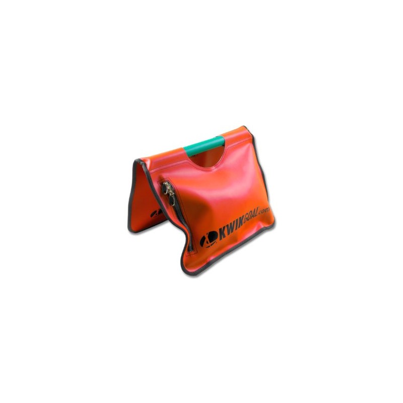 Kwik Goal Heavy-Duty Soccer Goal Anchor Bag, Orange